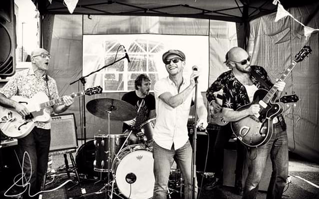 The Hucklebuck playing in Kingsmead Square